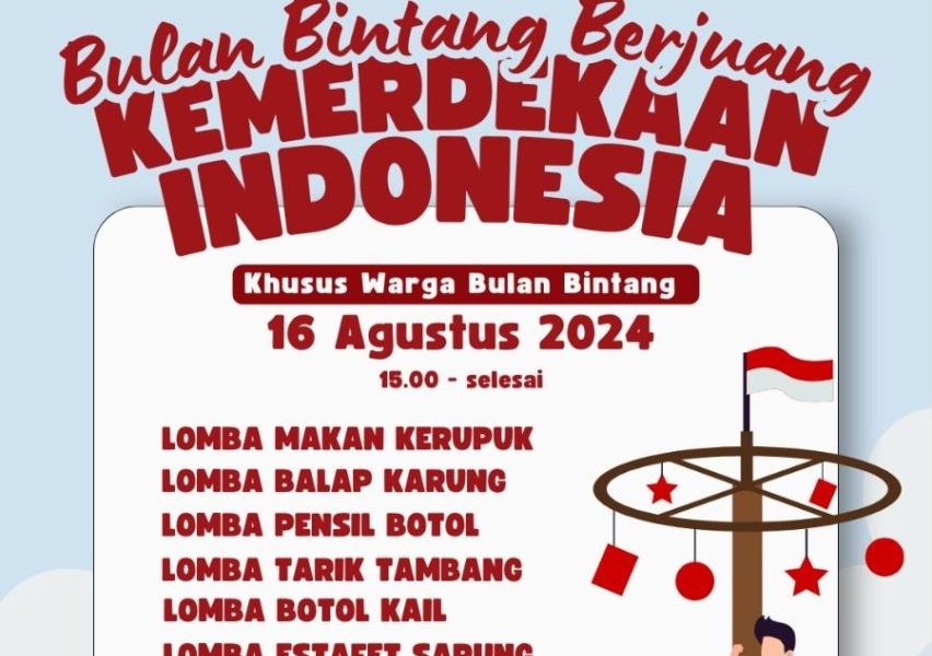 Partai Bulan Bintang Akan Gelar Lomba Agustusan dan Upacara Bendera