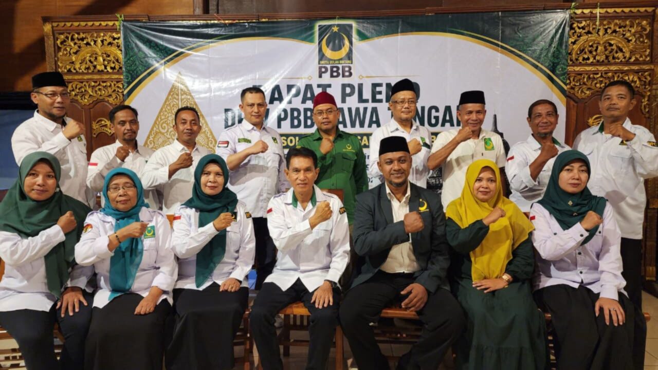 Gelar Rapat Pleno di Magelang, PBB Jawa Tengah Mulai Susun Strategi Menuju Pemilu 2029